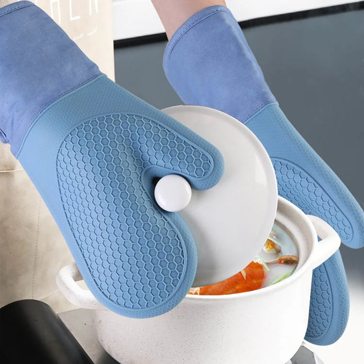 silicone cooking gloves